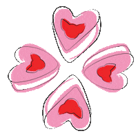 In Love Heart Sticker by Toy Doggie