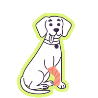 4EveryPet illustration pet sitting recovery Sticker