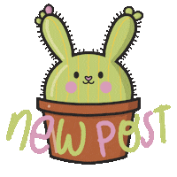 Happy New Post Sticker by Cat & Raven