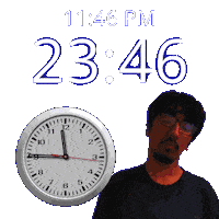 11 Pm Sticker