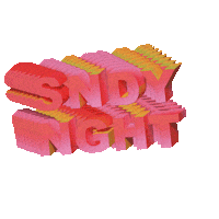 Sunday Night Typography Sticker by ICF München