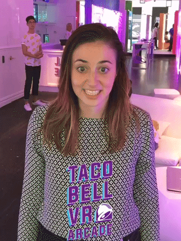 vrarcade GIF by Taco Bell VR Arcade