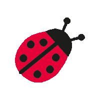 Ladybird Sticker by Toby tiger