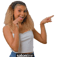 Happy Swipe Sticker by Salon Line