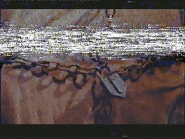 perlasardella glitch vhs gif artist video art GIF