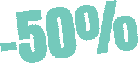 50 Sticker by Modress