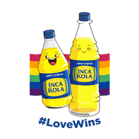 gay love Sticker by Inca Kola