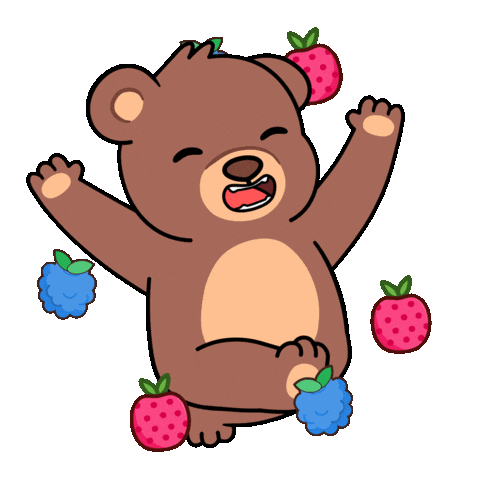 Happy Lets Go Sticker by BEARISH