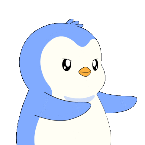 No Way Do Not Want Sticker by Pudgy Penguins
