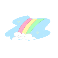 Rainbow Pastel Sticker