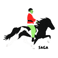 Grinch Sticker by Saga Reitschulen