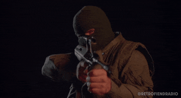Shooting Martial Arts GIF by RETRO-FIEND