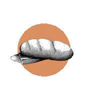 Pane Sticker by La Gattabuia