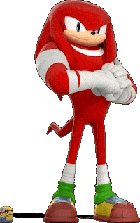 Knuckles The Echidna Sticker