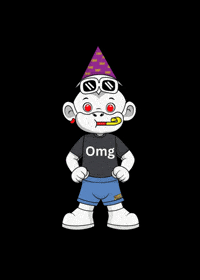 Birthday King Omg GIF by Zhot