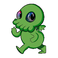 Misbritdesigns monster lovecraft cthulhu misbrit Sticker