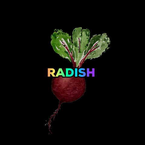 artreani vegetables healty radish radishes GIF