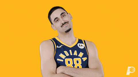 Not Happening Goga Bitadze GIF by Indiana Pacers