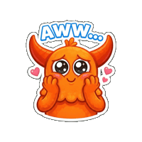 Mood Love Sticker by Momo & Tulus