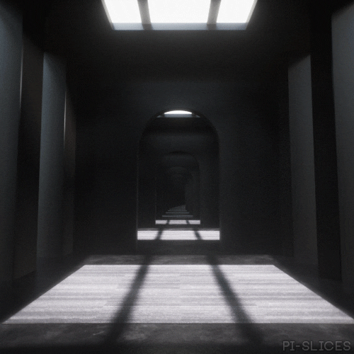 Black And White Art GIF by Pi-Slices