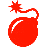 Boom Explosion Sticker by pulpmedia_at