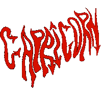 Happy Birthday Fire Sticker