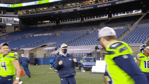 Russell Wilson Nfl GIF by Seattle Seahawks