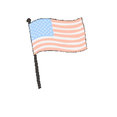 American Flag Usa Sticker