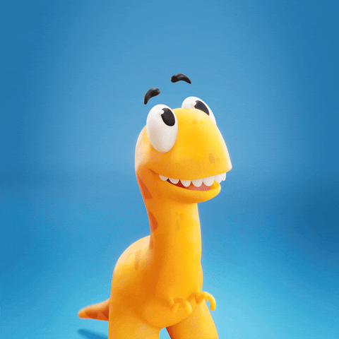 Fun Love GIF by Claynosaurz