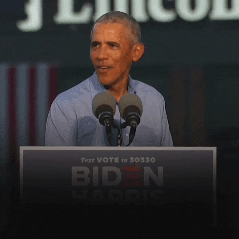 Barack Obama Lol GIF by Joe Biden