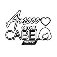 taiffbrasil fashion morena cabelos liso Sticker