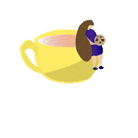 RareBeingDesign coffee tea cookie coffeelover Sticker