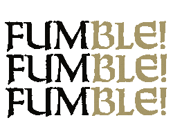 Nfl Fumble Sticker by New Orleans Saints