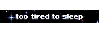 Tired Pixel Sticker