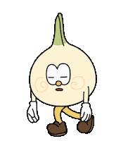 Tired Walking Sticker