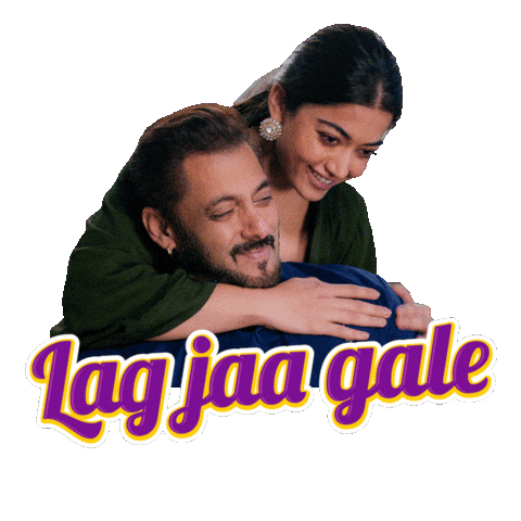 Salman Khan Hug Sticker by Nadiadwala Grandson
