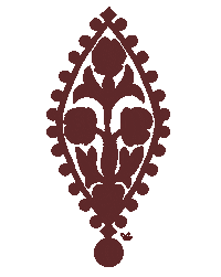 Folk Art Flower Sticker