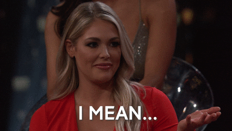 I Mean Women Tell All GIF by The Bachelor