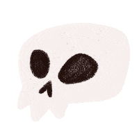 zoeskyeart fall hey wink spooky Sticker