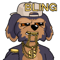 Gold Shining Sticker by BoDoggos