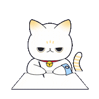 Cat ねこ Sticker