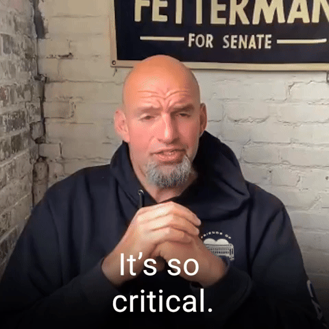 It's so critical.