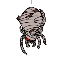 Scared Halloween Sticker by Miyrumiyru