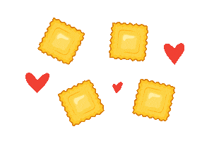 Italian Ravioli Sticker by Nuovo Pasta