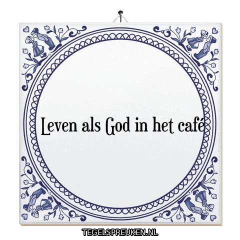 Moment Wijsheid Sticker by Tegelspreuken.nl