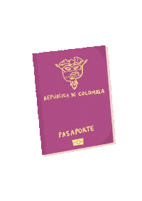 Colombia Libro Sticker