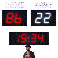 22 Away Sticker