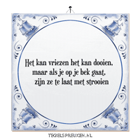 Wijsheid Troost Sticker by Tegelspreuken.nl