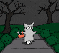 Trick Or Treat Halloween GIF by Chippy the Dog