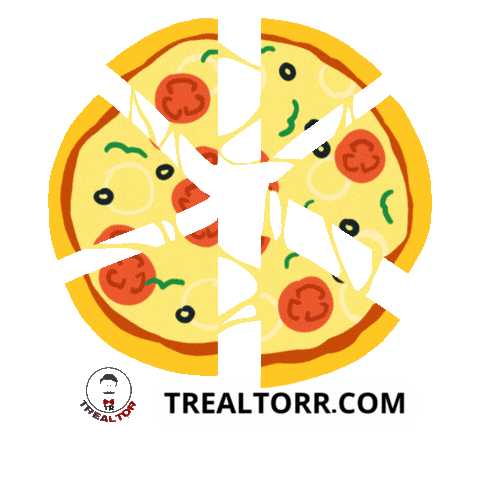 Real Estate Pizza Sticker by Trealtorr